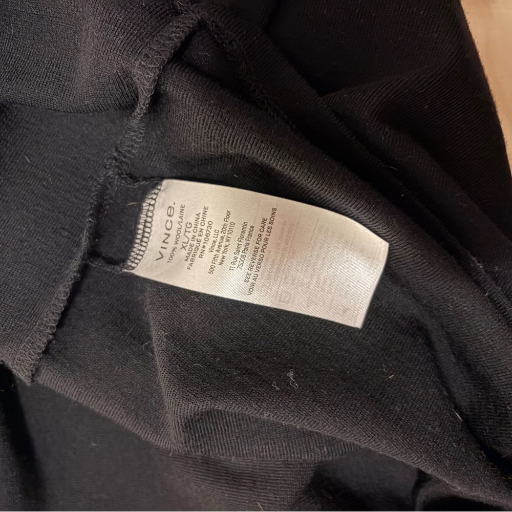 Vince Sleeveless Turtle Neck Tank Shell - Picture 3 of 3